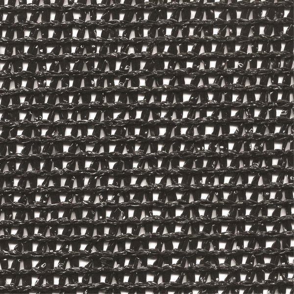 Green-Tek 10 ft x 12.2 ft 10.5 Tarp, Black, High-Density-Knit Polyethylene 12X10FT 70PCT SHADE